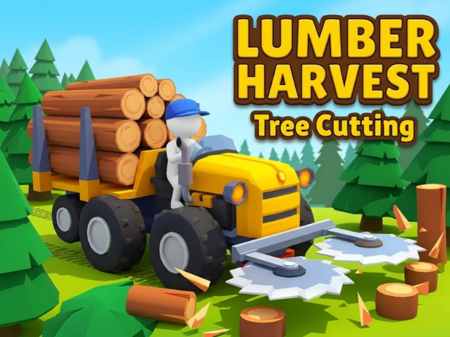 Lumber Harvest Tree Cutting